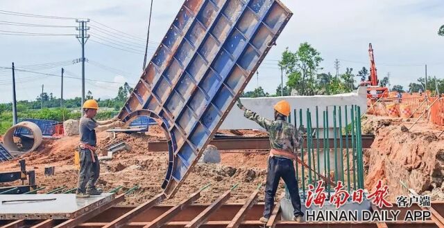 连通“一区七镇”！儋州环新英湾快速干道建设加快推进_腾讯新闻