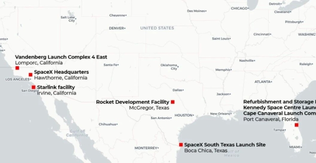 盘一盘SpaceX 现在使用的 5 个发射场_腾讯新闻