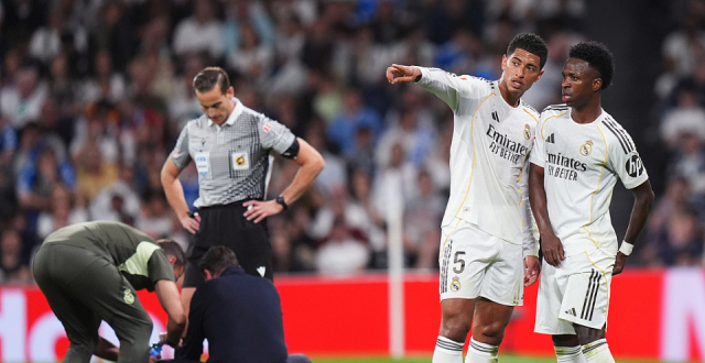 皇马内讧？2大亿元巨星争吵！被批不传球后熊皇瞪眼+怒喷贝林：闭嘴缩略图