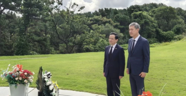 前总统卢泰愚之子被任命为韩国驻华大使，其父对任命有影响_腾讯新闻