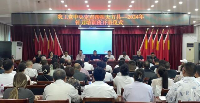 农工党中央定点帮扶大方县——2024年针刀医学培训班在大方县开班_腾讯新闻