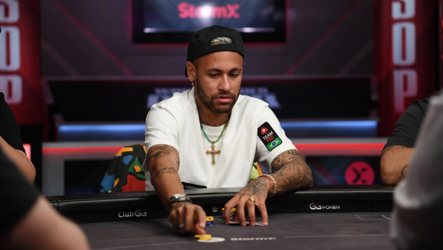 内马尔重伤后参加线上扑克大赛 获亚军及6.6万美金