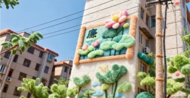 “毛绒绒”这股风终究还是刮到了淞南~_腾讯新闻