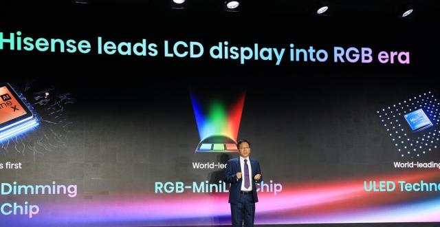 海信闪耀CES 2025，发布全球首台116英寸RGB-Mini LED电视_腾讯新闻