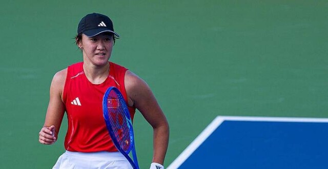 Wang Xiyu defeats Zhang Shuai to win Asian Games singles gold