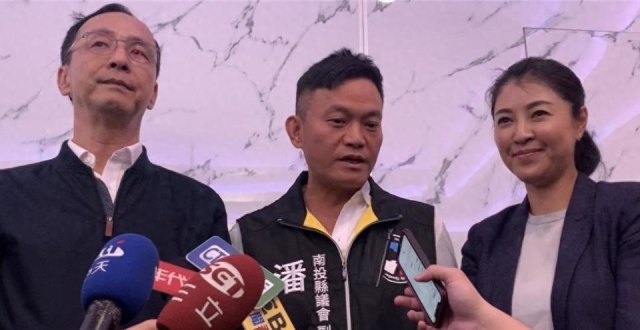 南投副议长潘一全表态挺“侯康”，朱立伦：盼议长何胜丰快归队_腾讯新闻