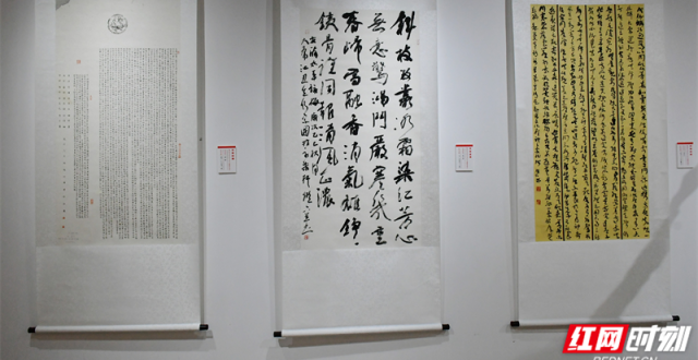 “墨舞潇湘”湖南省书协会员书法大展开展_腾讯新闻
