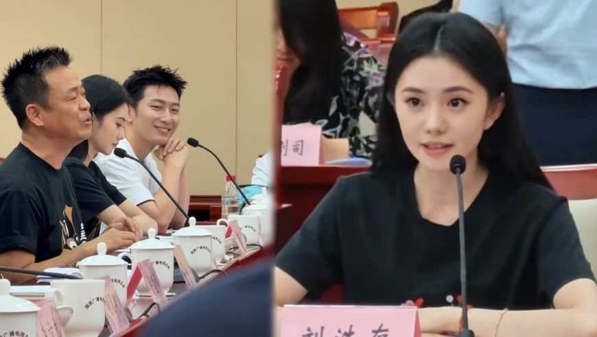 《主角》创作座谈会现场曝光，刘浩存美到发光，56岁张嘉益两鬓斑白