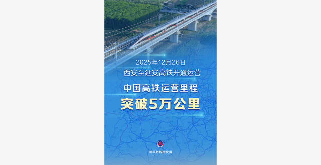 新华社权威快报|5万公里！中国高铁运营里程新突破_腾讯新闻