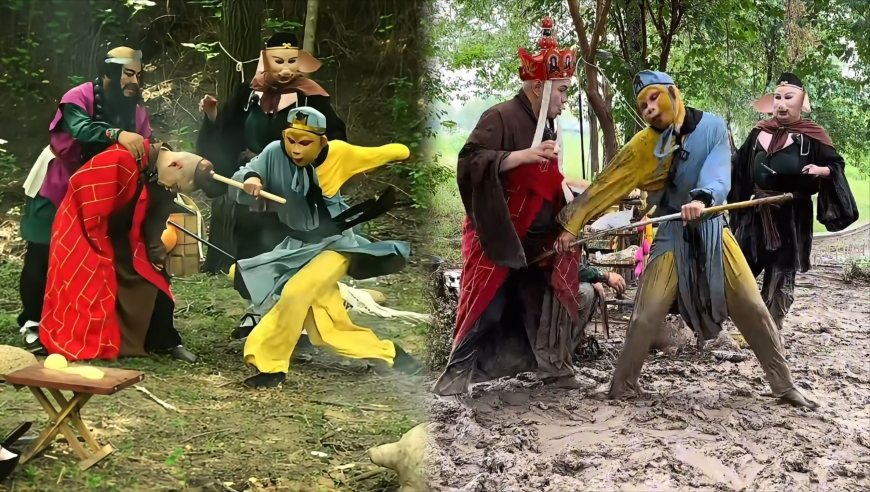 26版《西游记》笑翻全网，山东小伙纯手工拍摄，师徒互怼让人直呼浑身通畅