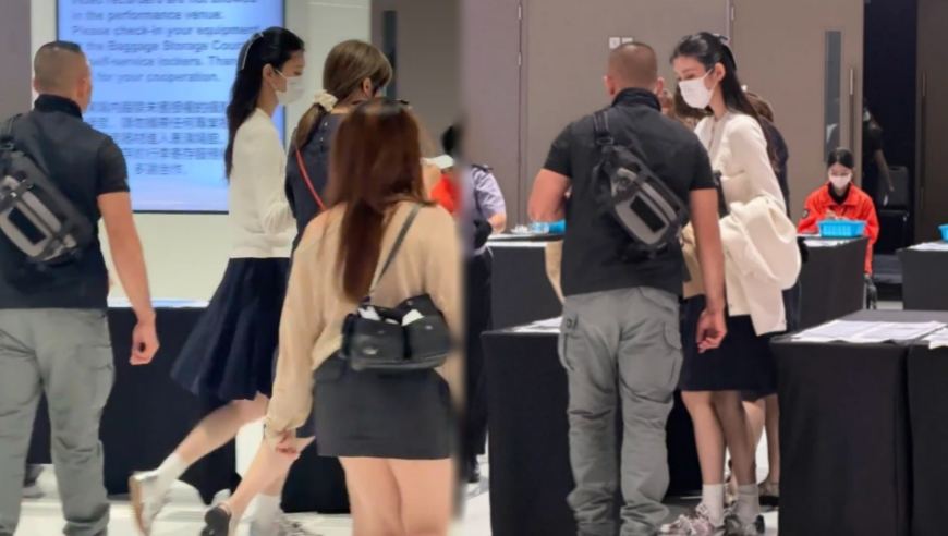 奚梦瑶看EXO演唱会被偶遇，结束婚礼后到处游玩，少女感十足不像37岁