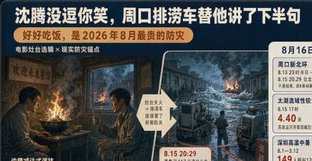 沈腾没让你笑，他让你想起周口那个关电闸的人_腾讯新闻