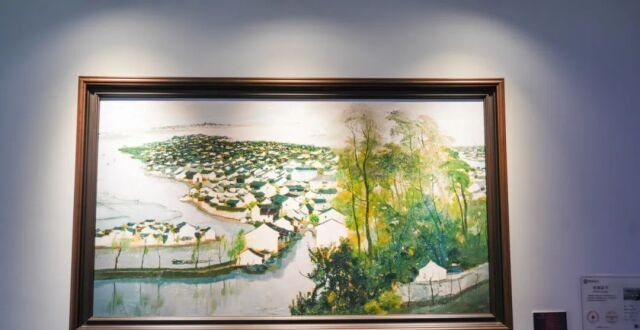 吴冠中作品展在狮山国赛艺术村开锣！免费打卡_腾讯新闻