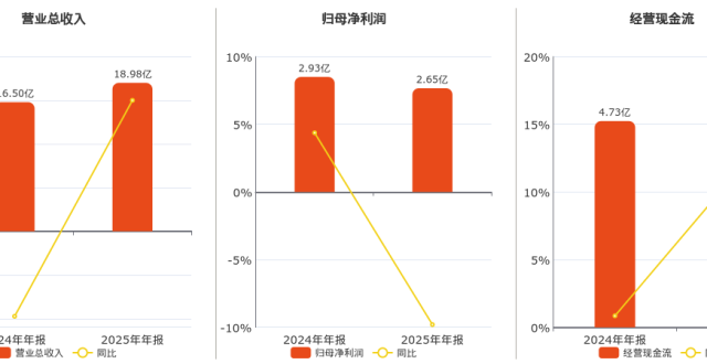 海晨股份2025年净利润为2.65亿元、较去年同期下降9.80%_腾讯新闻