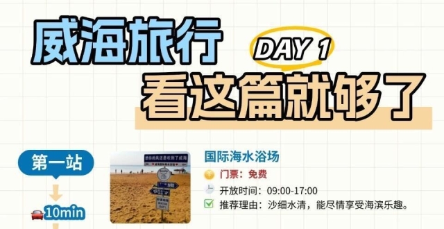 威海3日旅行保姆级攻略，照着抄就可以_腾讯新闻