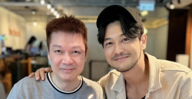 TVB出轨男星近况曝光！获后辈庆生，疑似携妻子一同现身_腾讯新闻