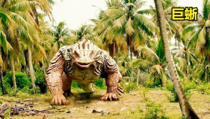 前有巨蜥,后有大蛇,荒岛看人类如何自救 《巨蜥》