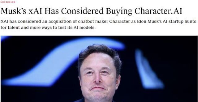 谷歌或已收购Character.AI，延续“人才收购”模式_腾讯新闻