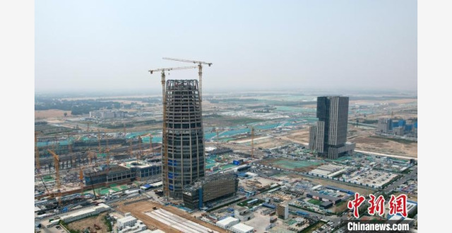 探访雄安地标中国中化大厦_腾讯新闻