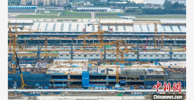 福州机场二期扩建工程五一假期赶工忙_腾讯新闻