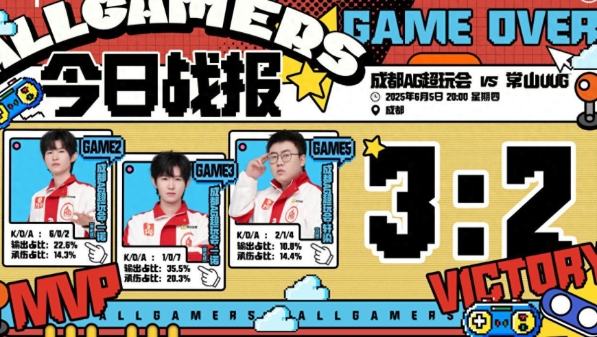 AG3-2险胜UUG，一诺还在兜底，钟意状态不佳，长生直言有点生疏