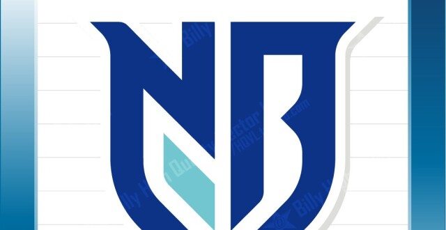 宁波队新队徽：由宁波首字缩写NB组成盾牌造型，主色调为蓝色_腾讯新闻