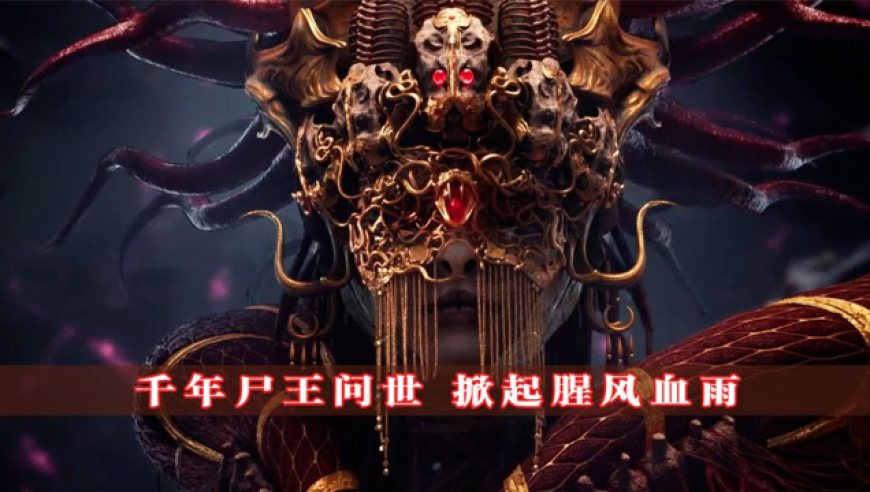 2023年古墓探险片,千年尸王被复活,人类却无人能敌