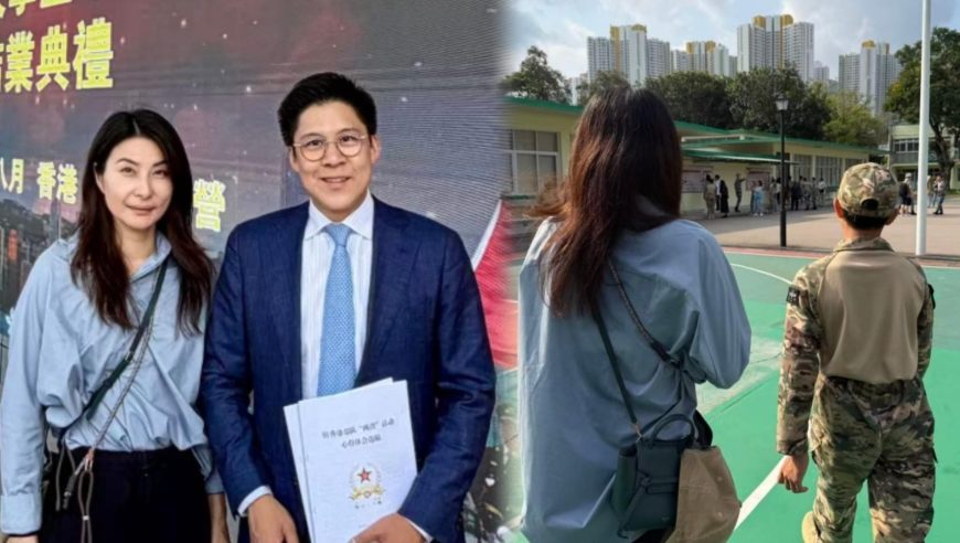 13岁霍中曦军事夏令营结业，霍启刚晒儿子照片：作为父母感到骄傲