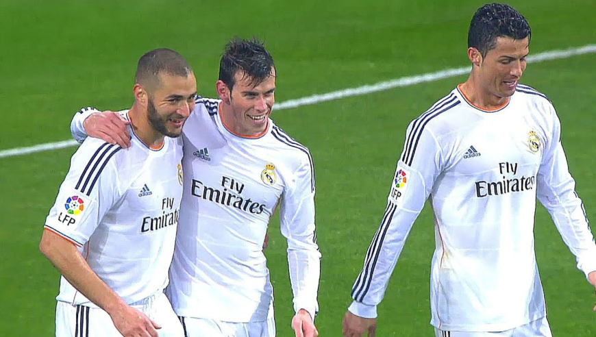 皇马无敌三叉戟,重温bbc组合的那些经典进球!