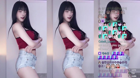 Afreecatv한갱(BJ汉加恩)2024年10月17日Sexy Dance114546