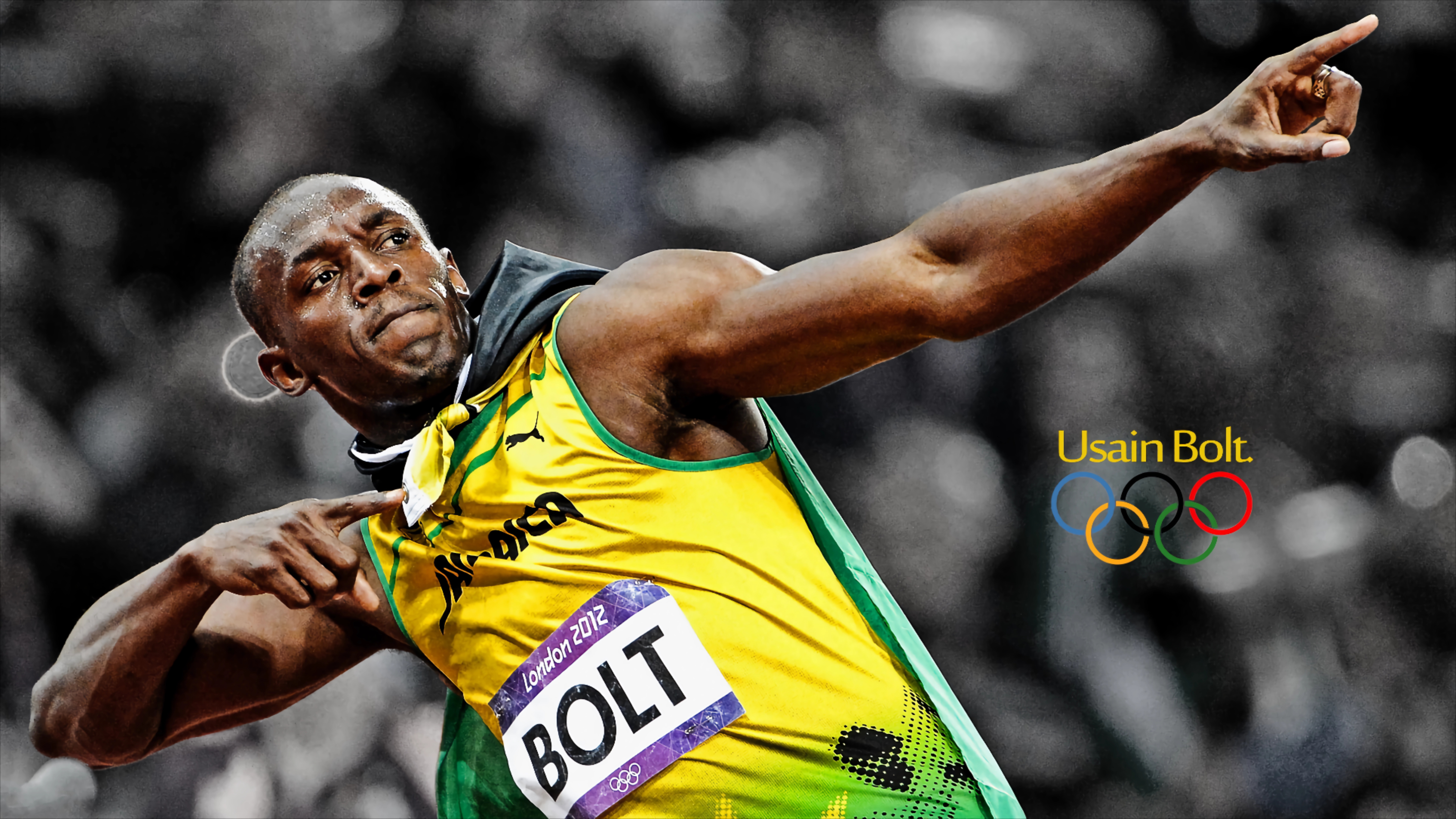 博尔特伦敦奥运会三金名场面再看亿遍