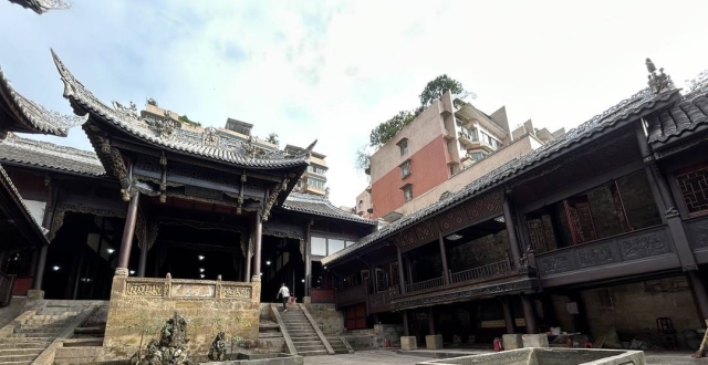 154年“张飞庙”修缮后实行预约开放 将化身“自贡盐业行帮博物馆”_腾讯新闻