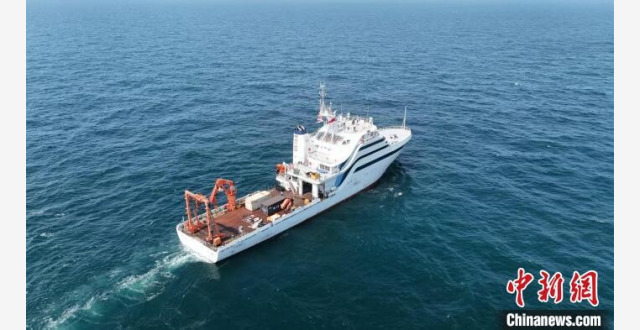 中国首艘海洋级智能科考船“同济”号试航成功_腾讯新闻
