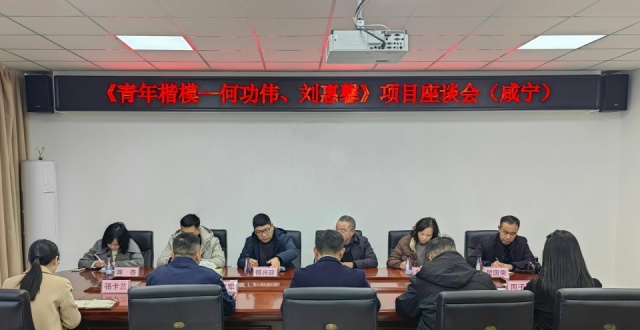 “青年楷模──何功伟、刘惠馨”课题座谈会在咸宁召开_腾讯新闻