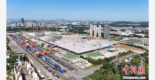 深圳国际综合物流枢纽中心项目二期盖上工程启动建设_腾讯新闻