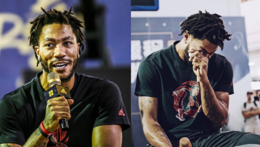 罗斯被球迷感动到流泪!翟晓川的运球让球迷流泪!泪水最多的中国行