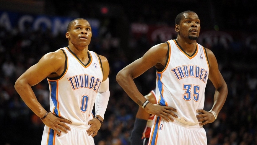 nba名场面|杜兰特威少最后44秒连追8分 雷霆惊天逆转快船