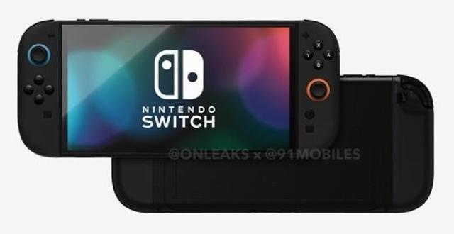 任天堂Switch 2高清渲染图曝光：屏幕与手柄尺寸升级_腾讯新闻