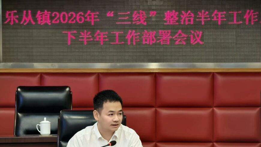 民生政务 | 乐从部署2026年下半年 &ldquo;三线&rdquo;整治工作，夯实百千万工程城乡治理根基