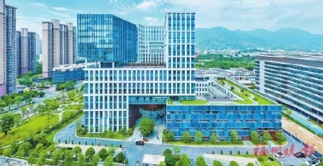 福州高新区这座大楼有“绿色魔法”_腾讯新闻
