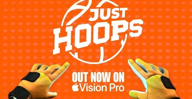 VR街机篮球游戏《JUST HOOPS》登陆Vision Pro_腾讯新闻
