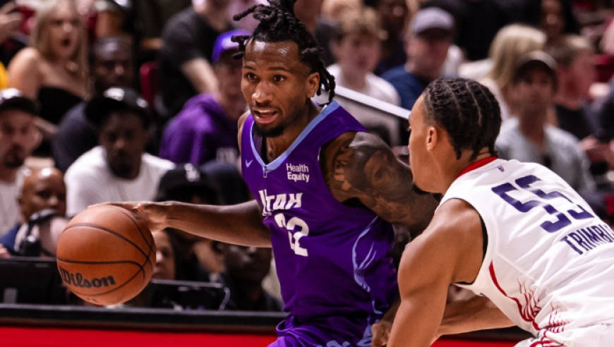 NBA夏联：奇才险胜爵士 状元27+7伤退榜眼24分8失误9犯规