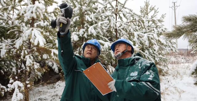 重阳节漠河迎来降雪