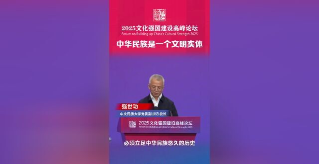 强世功：中华民族不仅是民族实体，更是文明实体_腾讯新闻