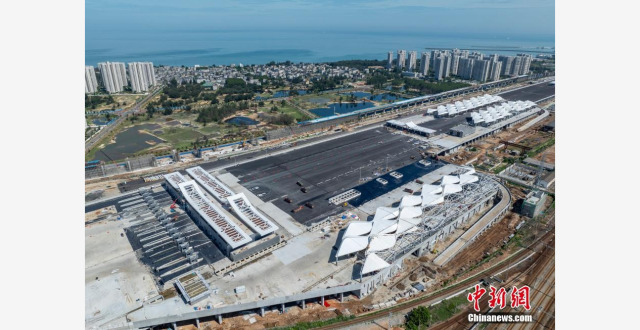 海口新海港和南港“二线口岸”(货运)集中查验场所项目展露真容_腾讯新闻