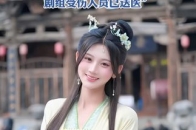 女演员杨珊子拍戏遇极端天气_腾讯新闻