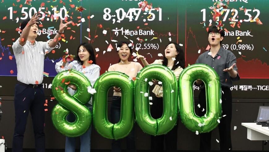 刺激、惊魂、狂欢、哀嚎……韩国股市过山车上的“蚂蚁”