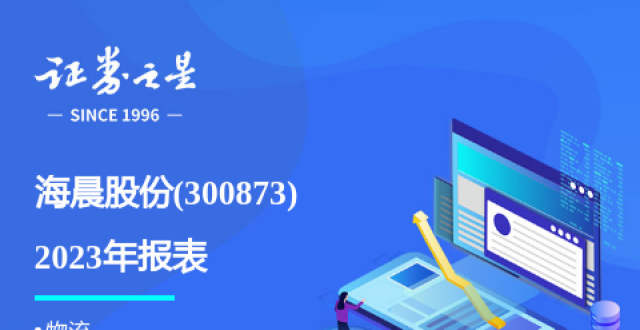 图解海晨股份年报：第四季度单季净利润同比增21.68%_腾讯新闻