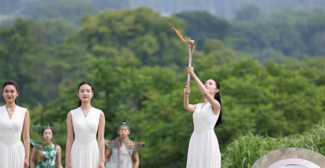杭州亚运会火炬传递开始了！传递火炬的意义你了解吗？_腾讯新闻