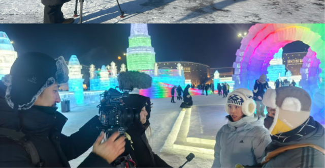 国际媒体全景式聚焦哈尔滨冰雪节‌_腾讯新闻